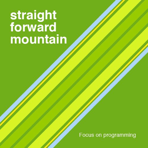 straight forward mountain
